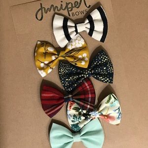 6 pack hand made bows